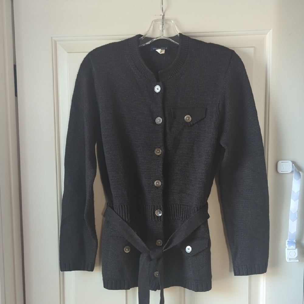 Wool/Silk/Cashmere Blend Cardigan